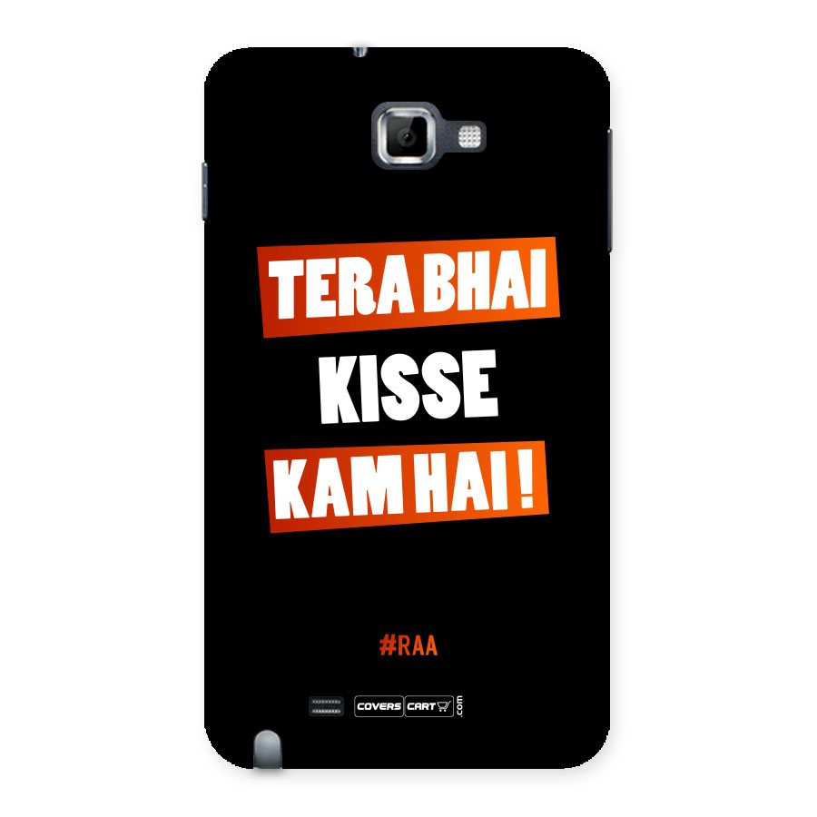 Tera Bhai Raftaar Back Case for Galaxy Note