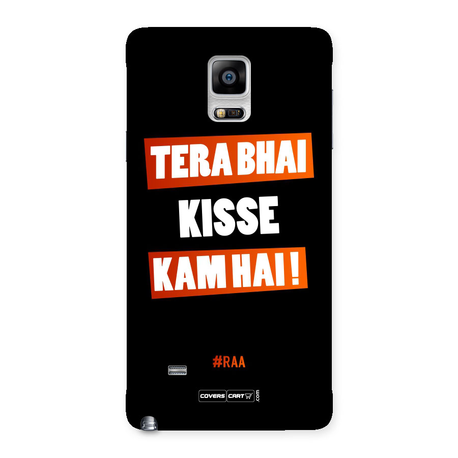 Tera Bhai Raftaar Back Case for Galaxy Note 4