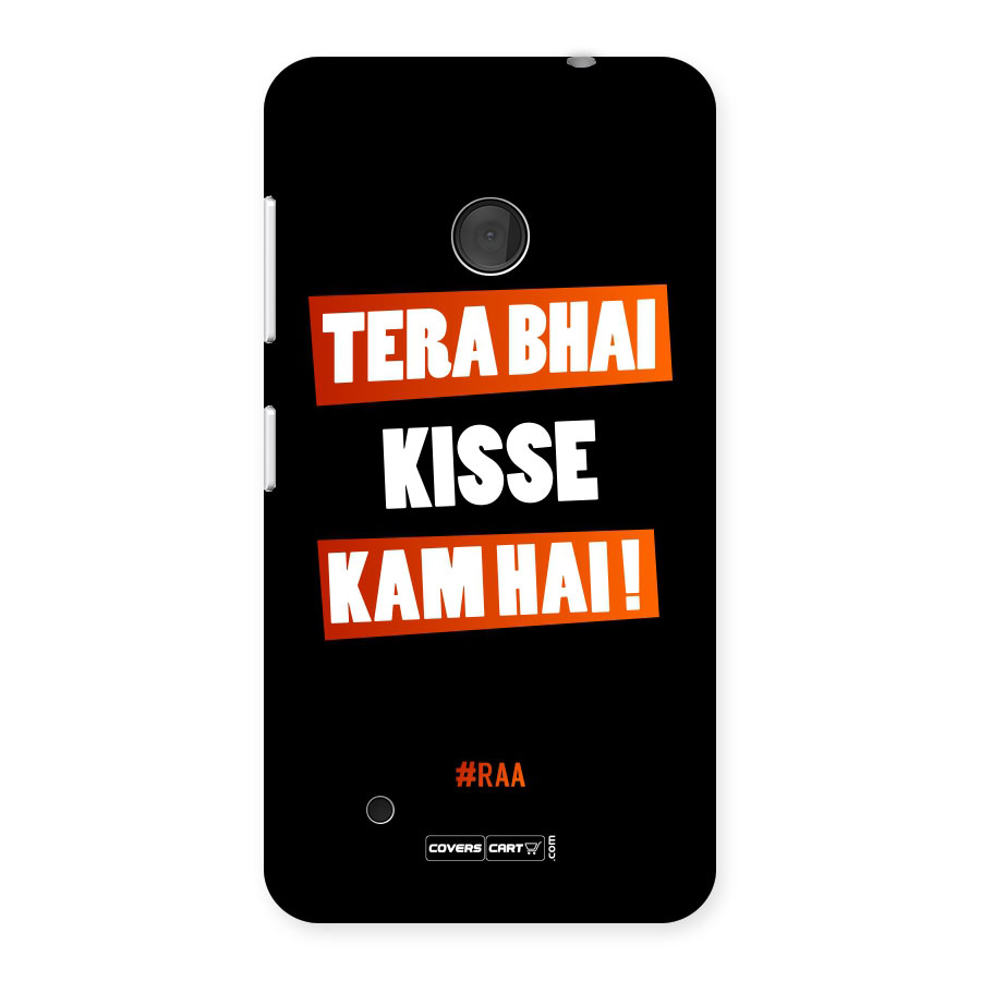 Tera Bhai Raftaar Back Case for Lumia 530