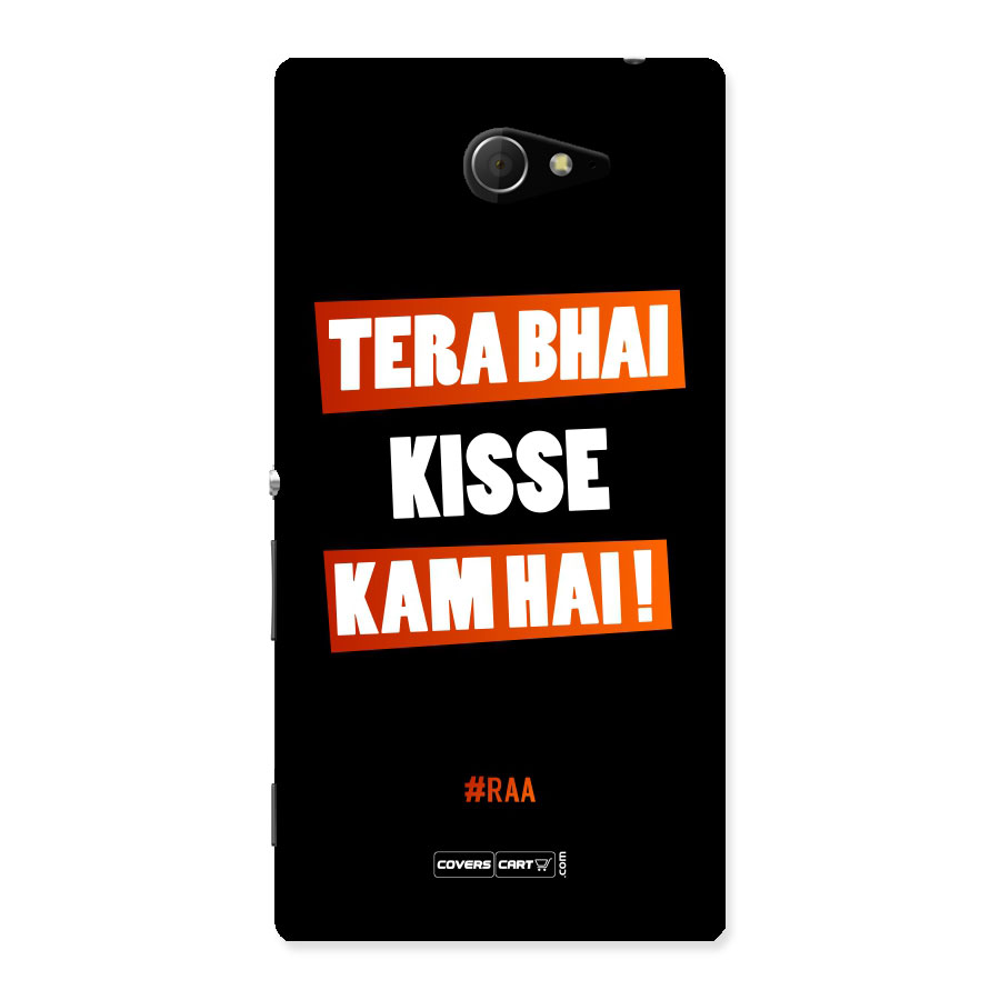 Tera Bhai Raftaar Back Case for Sony Xperia M2