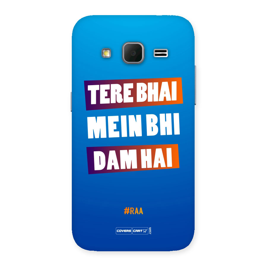 Tera Bhai Raftaar (Blue) Back Case for Galaxy Core Prime