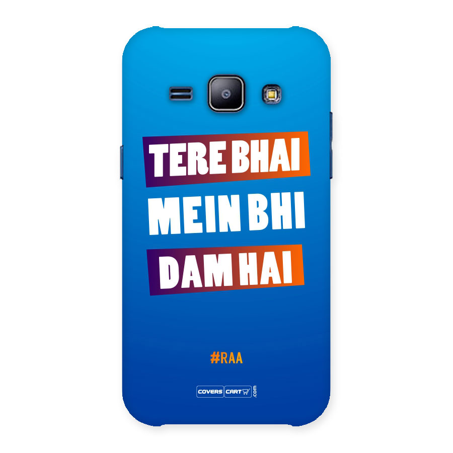 Tera Bhai Raftaar (Blue) Back Case for Galaxy J1