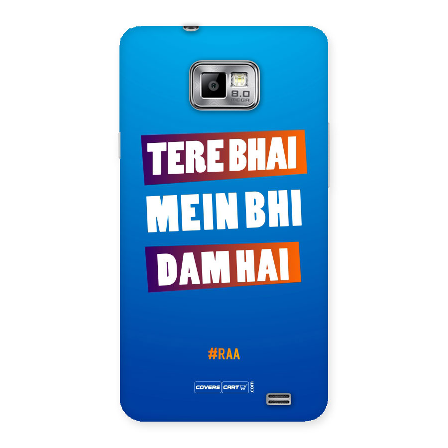 Tera Bhai Raftaar (Blue) Back Case for Galaxy S2