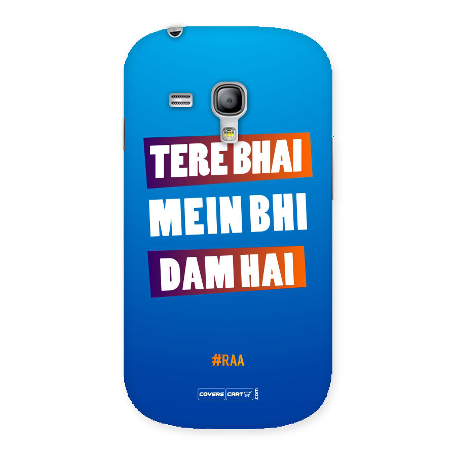 Tera Bhai Raftaar (Blue) Back Case for Galaxy S3 Mini