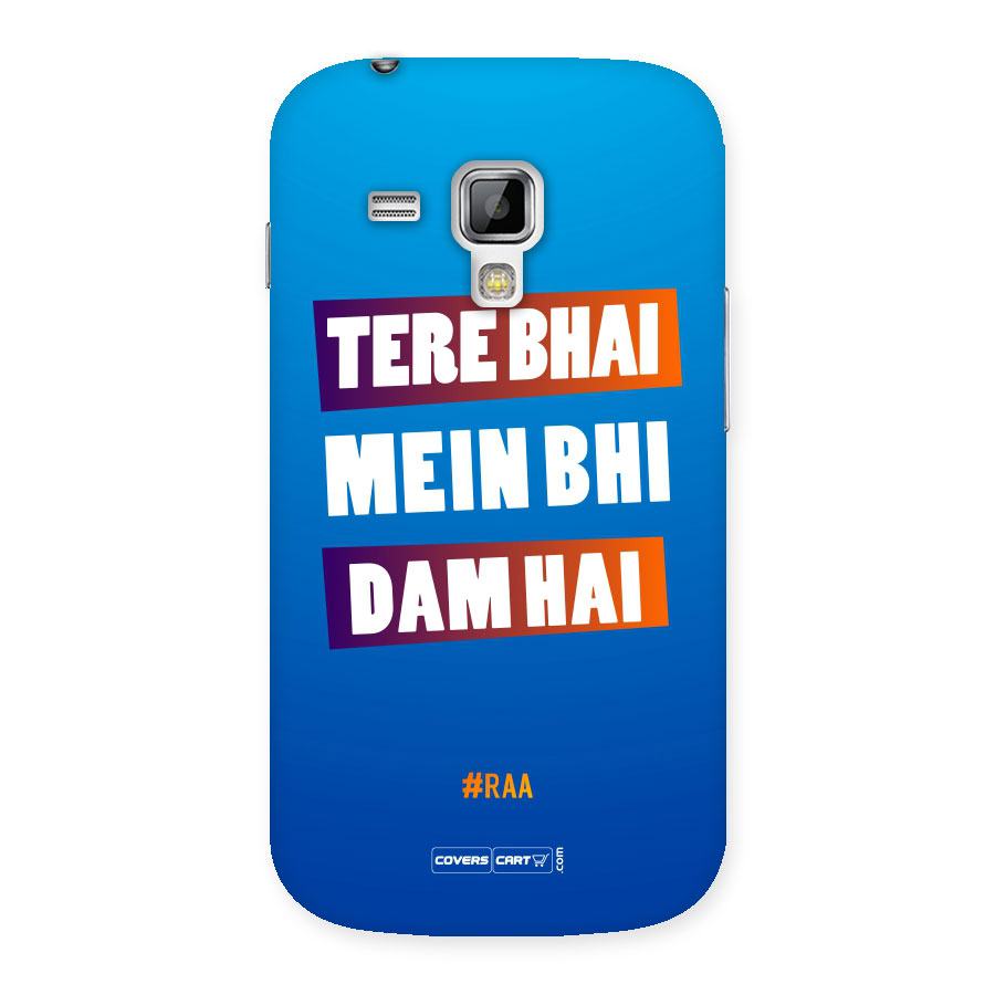 Tera Bhai Raftaar (Blue) Back Case for Galaxy S Duos