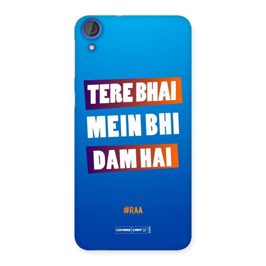 Tera Bhai Raftaar (Blue) Back Case for HTC Desire 820