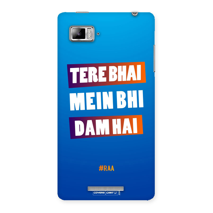 Tera Bhai Raftaar (Blue) Back Case for Lenovo Vibe Z K910