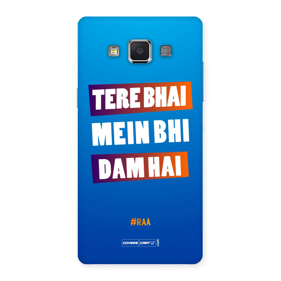Tera Bhai Raftaar (Blue) Back Case for Samsung Galaxy A5