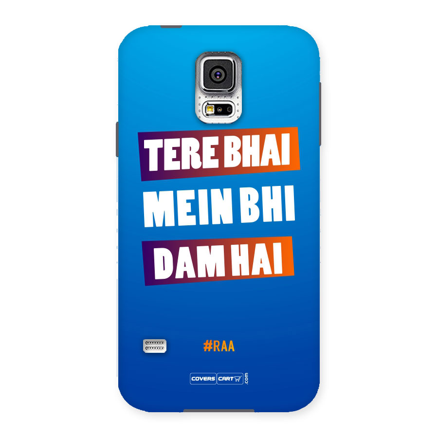 Tera Bhai Raftaar (Blue) Back Case for Samsung Galaxy S5