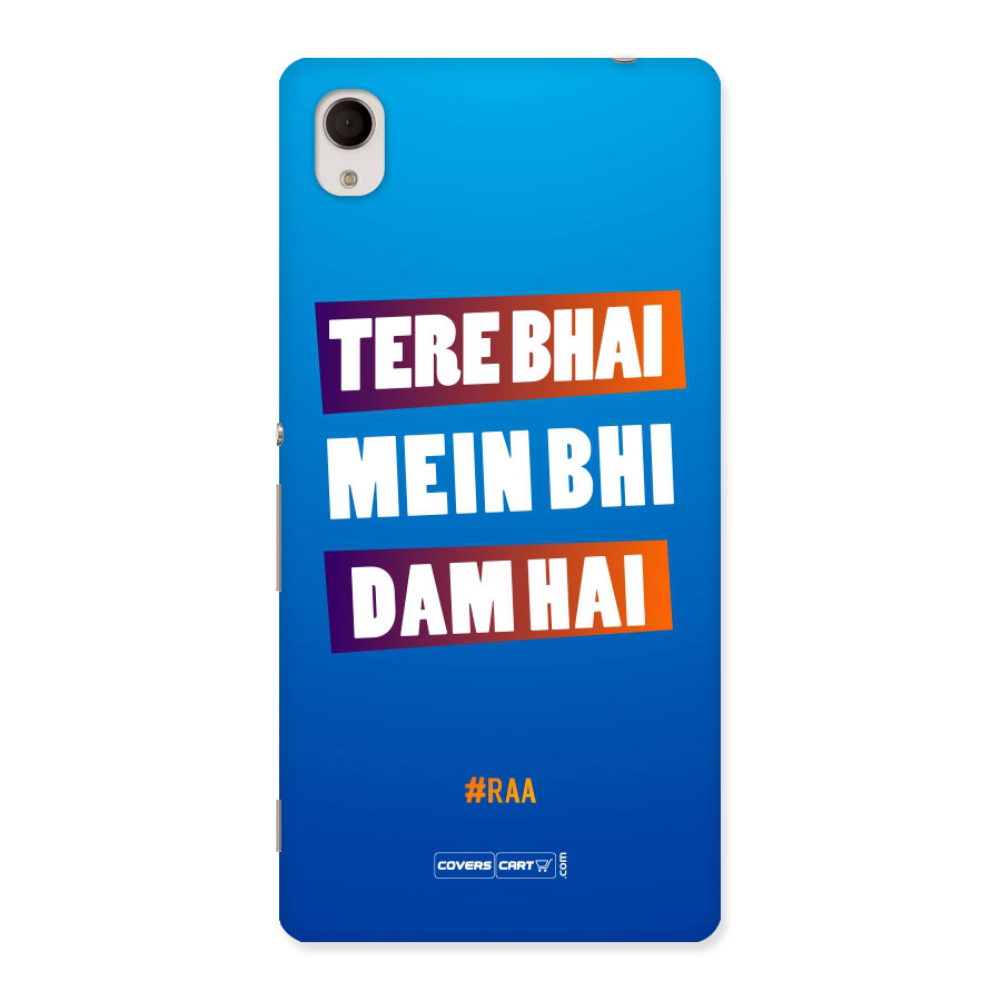 Tera Bhai Raftaar (Blue) Back Case for Sony Xperia M4