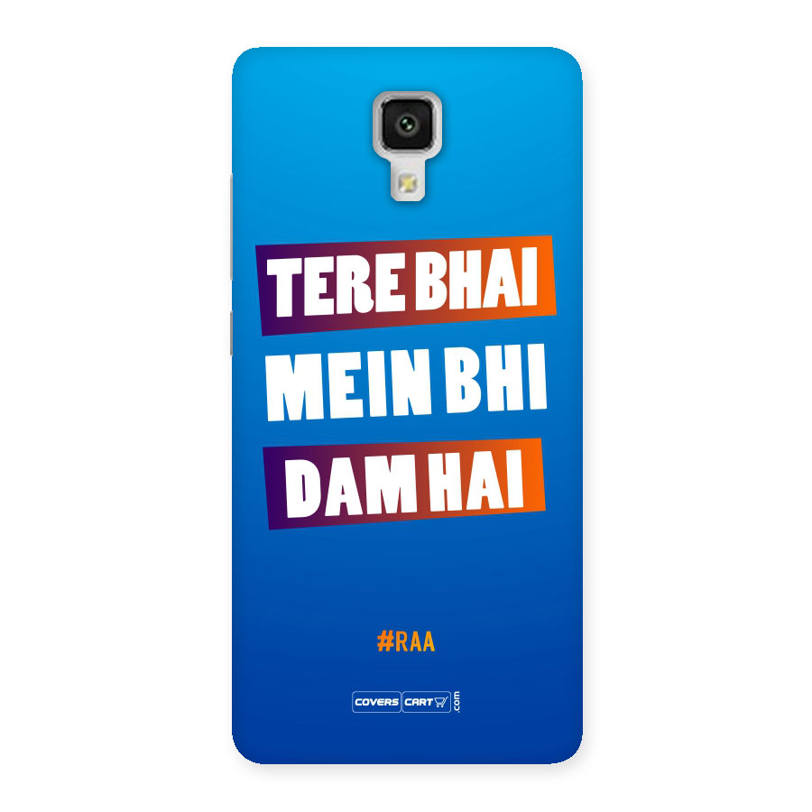 Tera Bhai Raftaar (Blue) Back Case for Xiaomi Mi 4