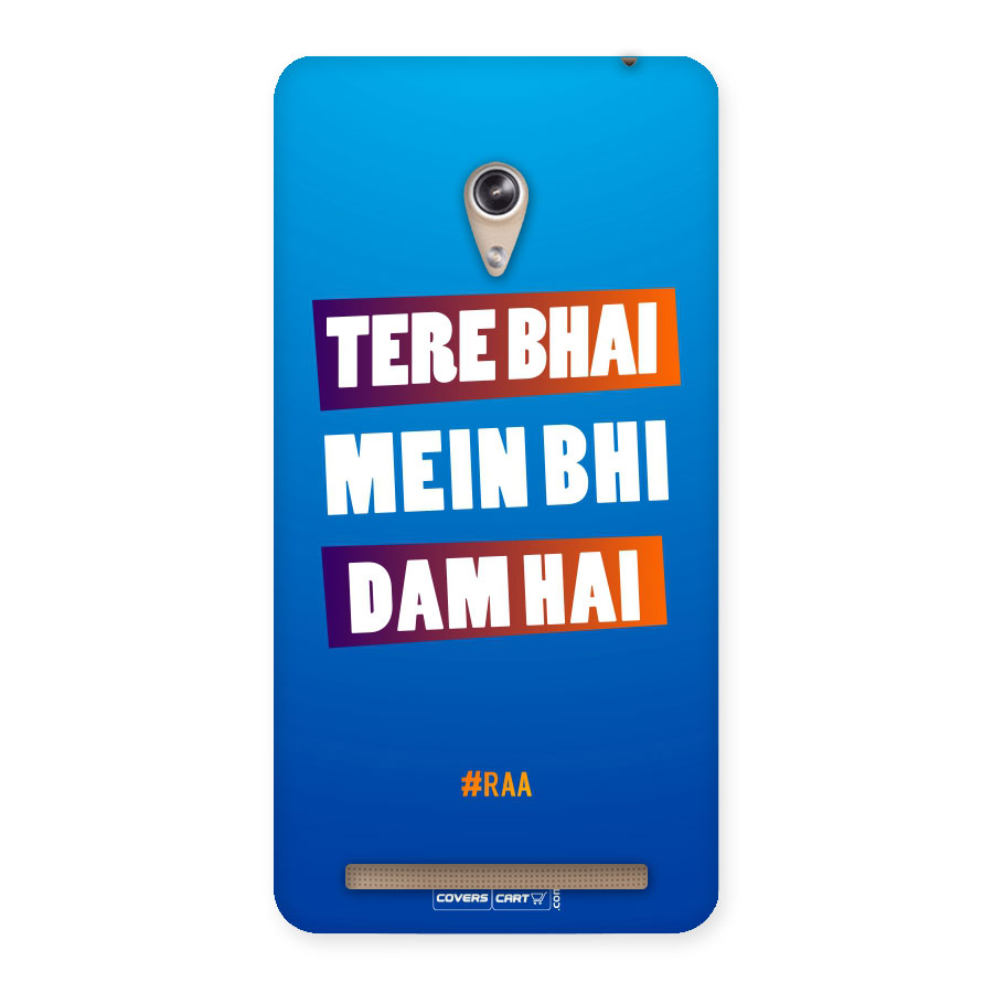 Tera Bhai Raftaar (Blue) Back Case for Zenfone 6