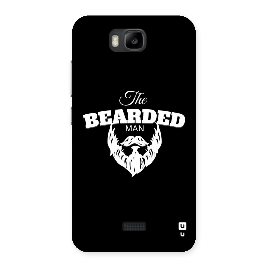 The Bearded Man Back Case for Honor Bee
