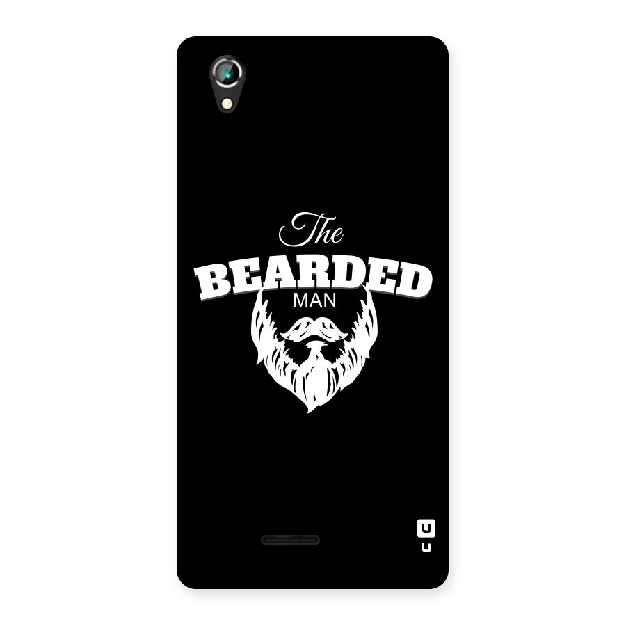 The Bearded Man Back Case for Lava Iris 800