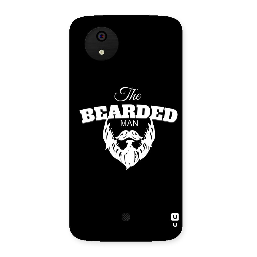 The Bearded Man Back Case for Micromax Canvas A1