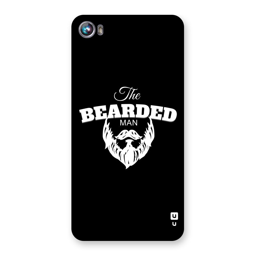 The Bearded Man Back Case for Micromax Canvas Fire 4 A107