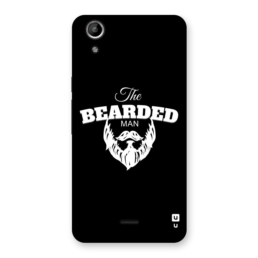 The Bearded Man Back Case for Micromax Canvas Selfie Lens Q345