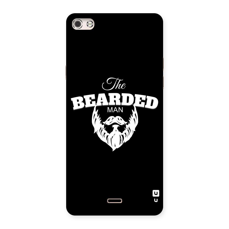 The Bearded Man Back Case for Micromax Canvas Silver 5