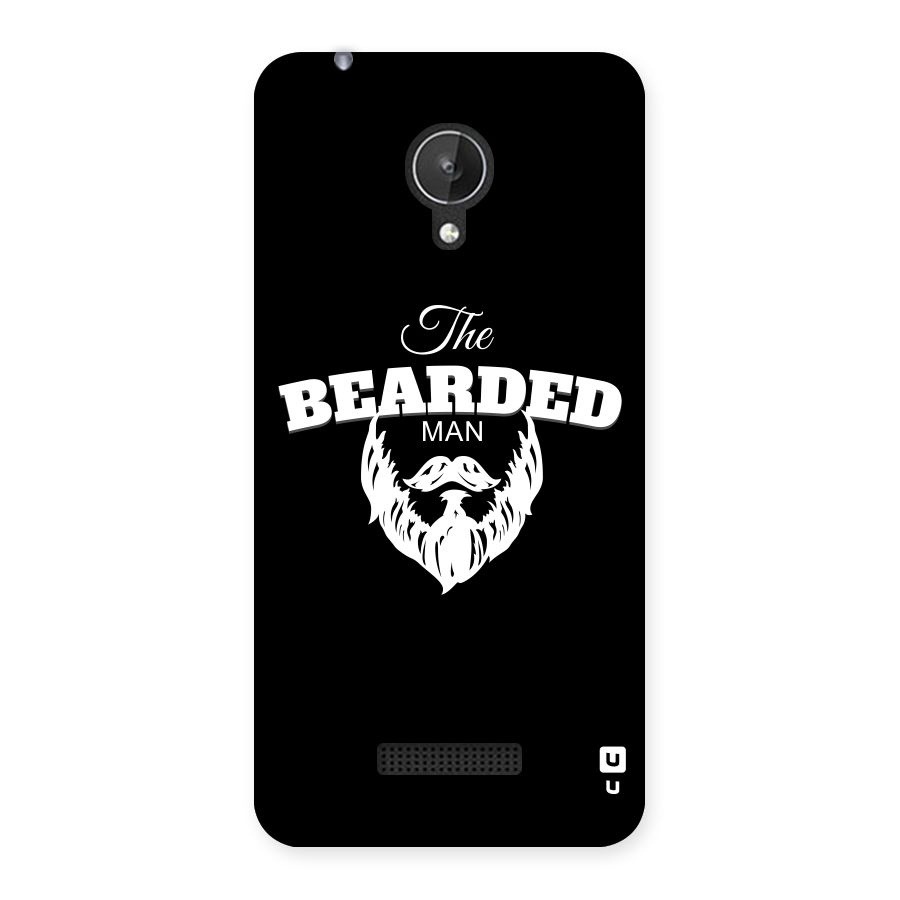 The Bearded Man Back Case for Micromax Canvas Spark Q380