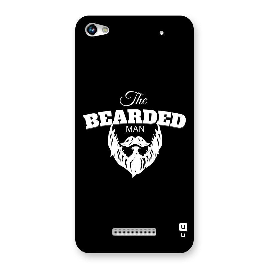 The Bearded Man Back Case for Micromax Hue 2