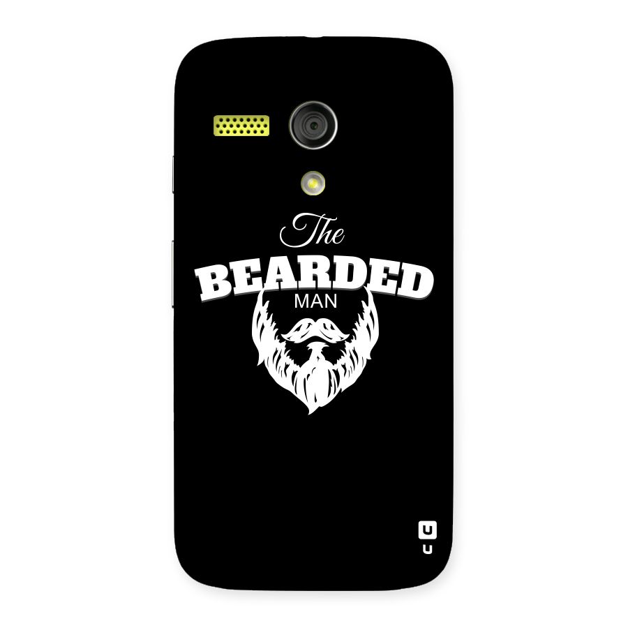 The Bearded Man Back Case for Moto G