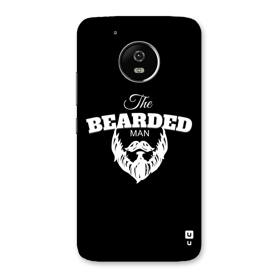 The Bearded Man Back Case for Moto G5