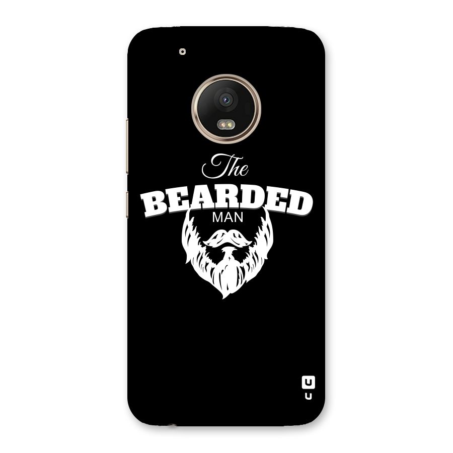 The Bearded Man Back Case for Moto G5 Plus