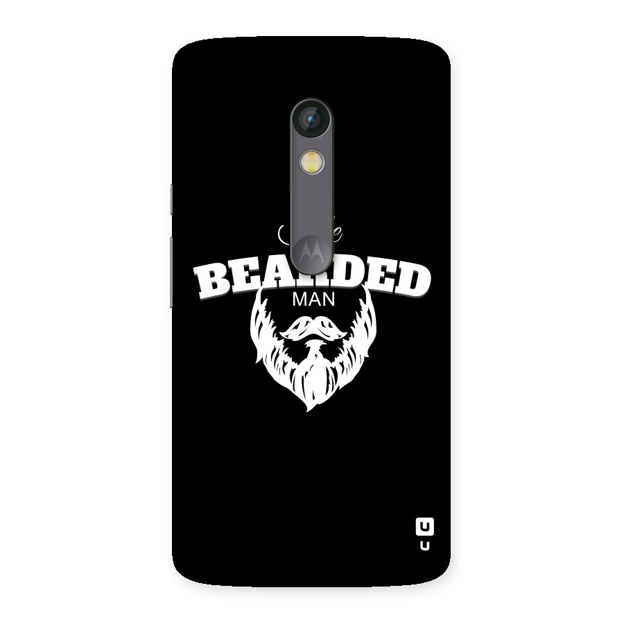 The Bearded Man Back Case for Moto X Play