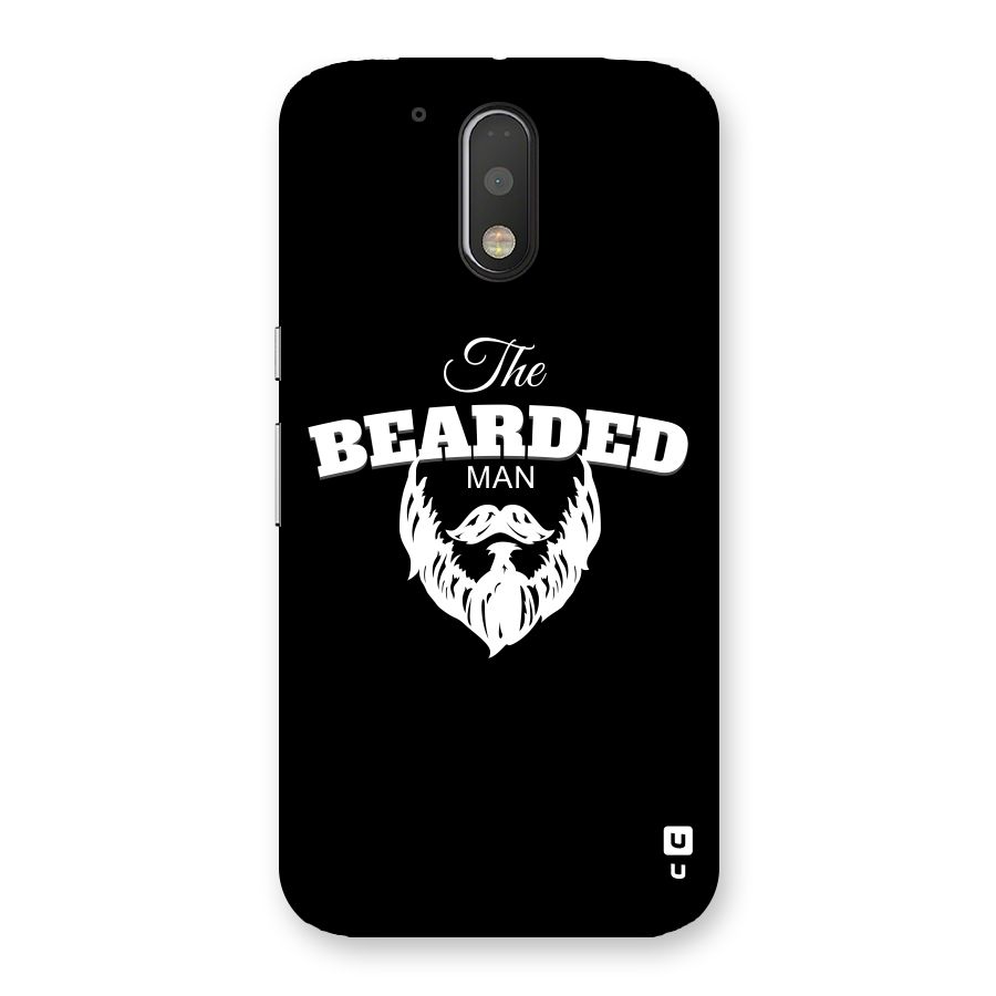 The Bearded Man Back Case for Motorola Moto G4