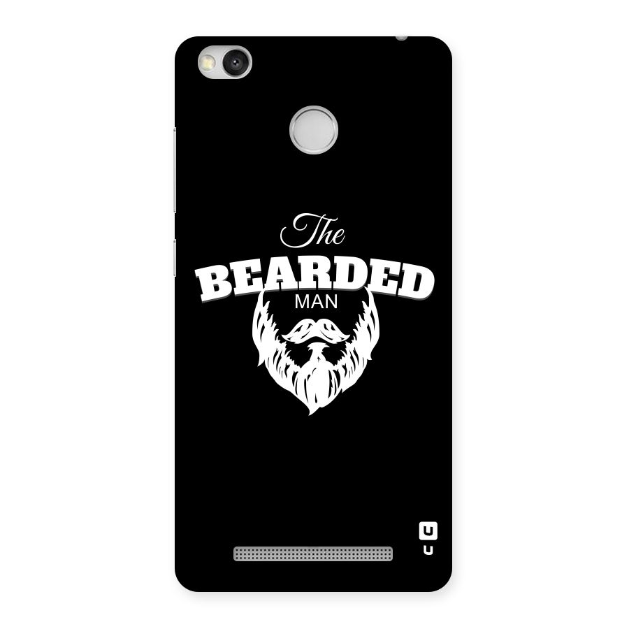 The Bearded Man Back Case for Redmi 3S Prime