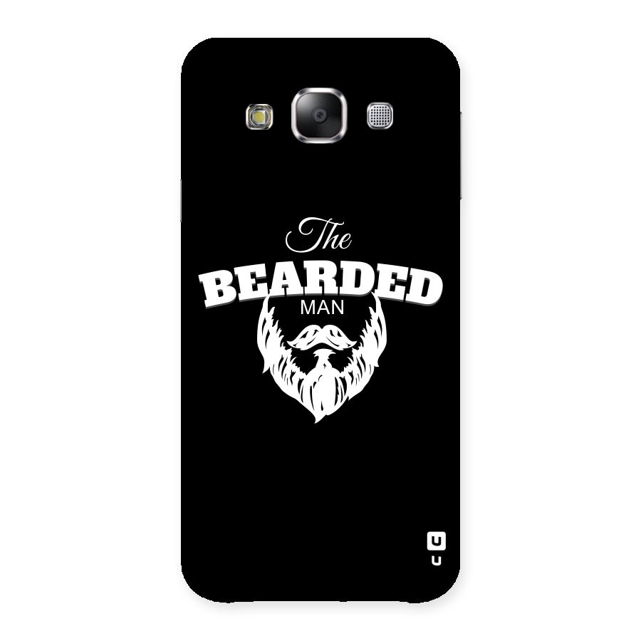 The Bearded Man Back Case for Samsung Galaxy E5