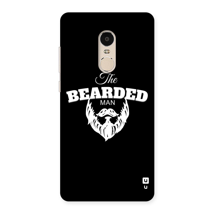 The Bearded Man Back Case for Xiaomi Redmi Note 4