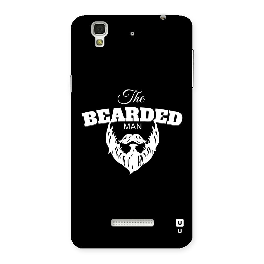 The Bearded Man Back Case for Yu Yureka