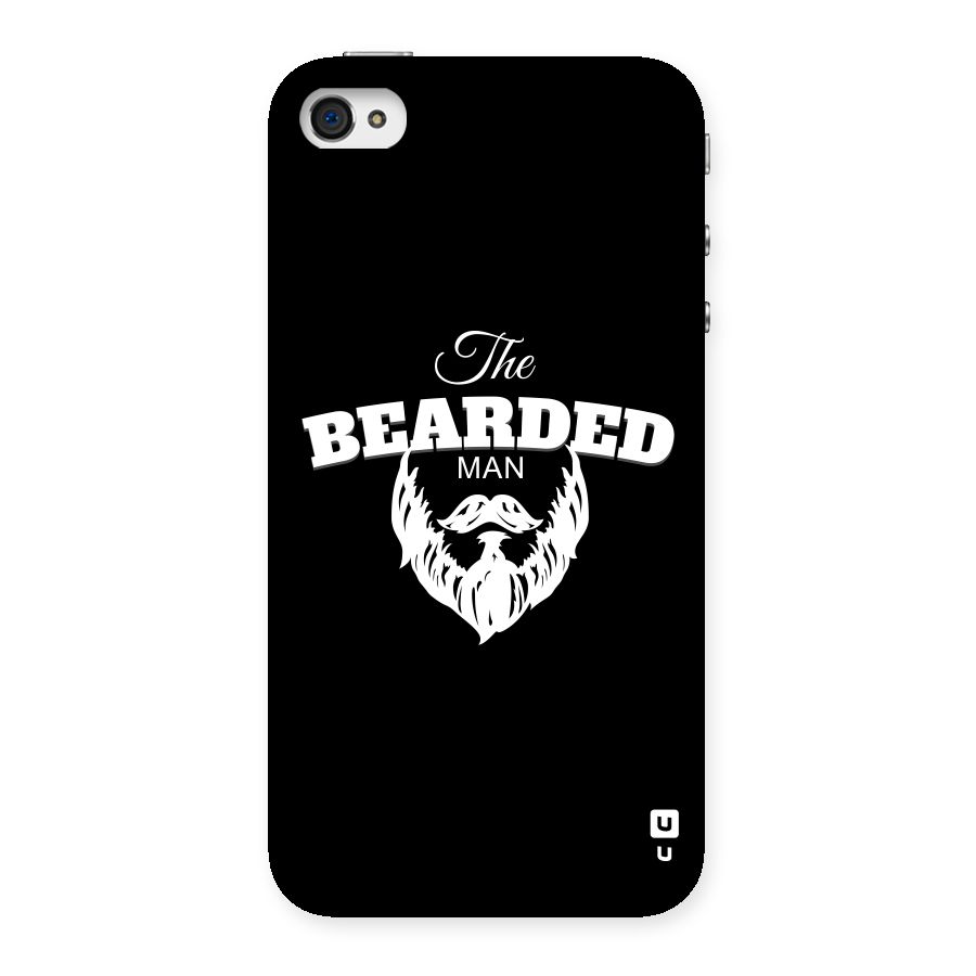 The Bearded Man Back Case for iPhone 4 4s