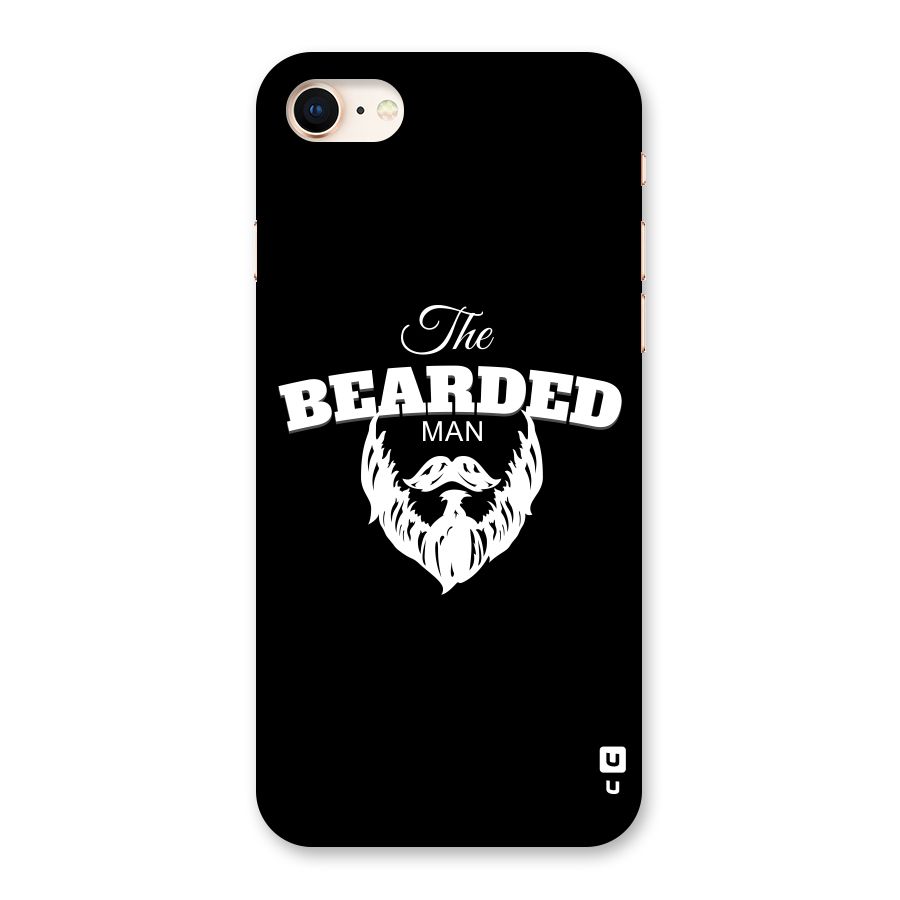 The Bearded Man Back Case for iPhone 8
