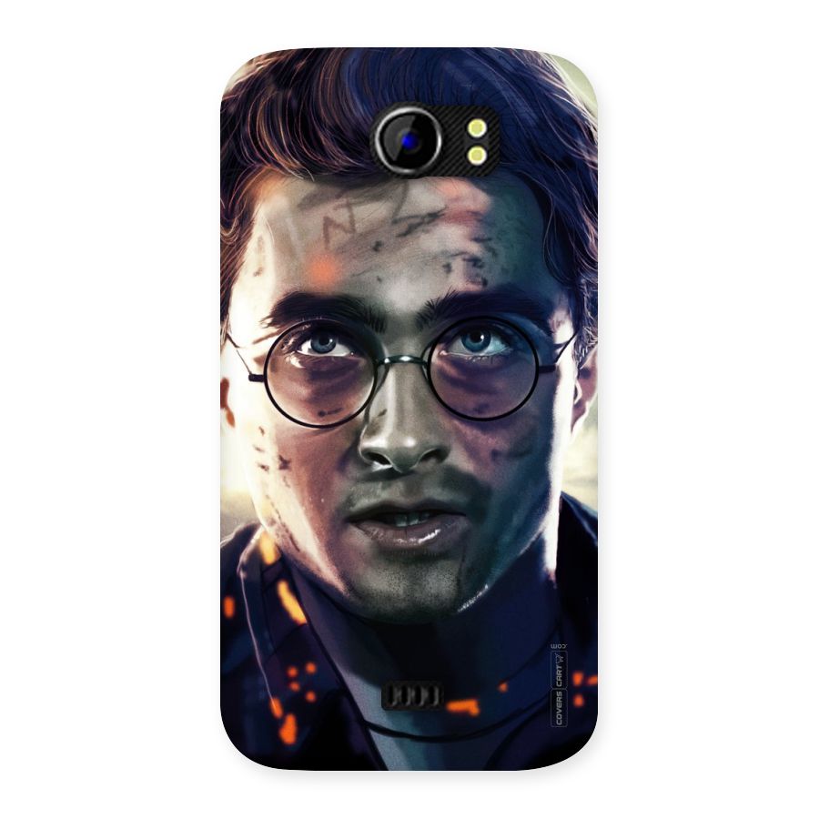 The Boy Who Lived Back Case for Micromax Canvas 2 A110