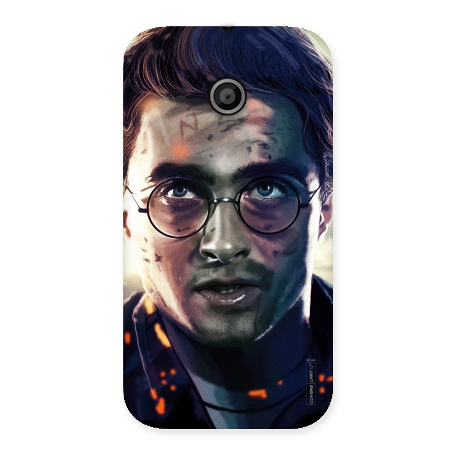 The Boy Who Lived Back Case for Moto E