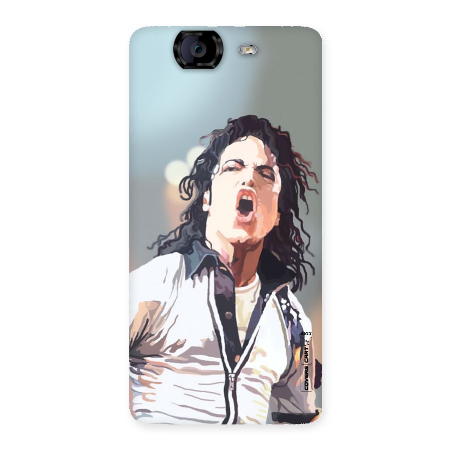 The Legend Michael Jackson Back Case for Canvas Knight A350