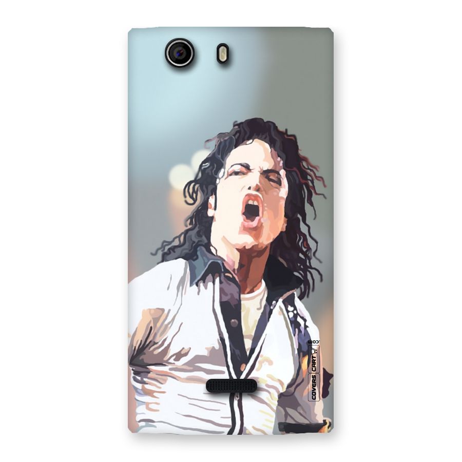 The Legend Michael Jackson Back Case for Canvas Nitro 2 E311