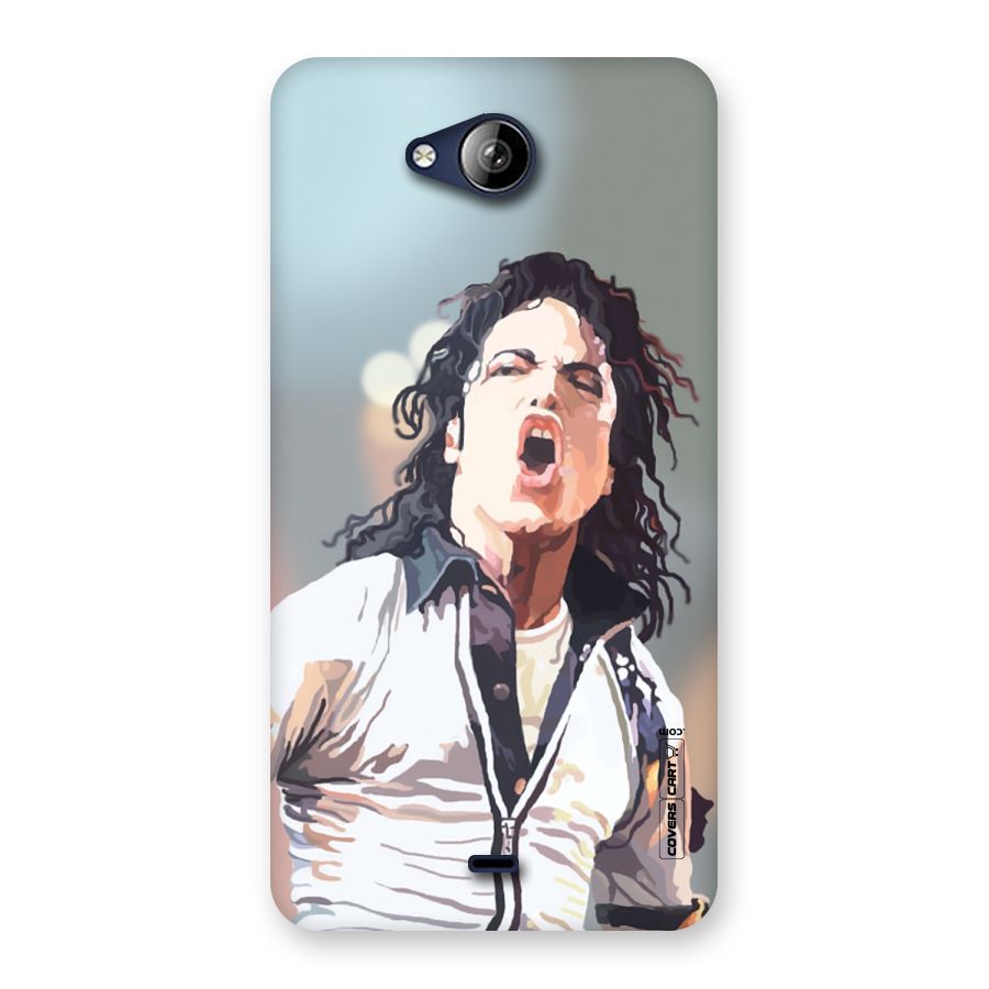 The Legend Michael Jackson Back Case for Canvas Play Q355