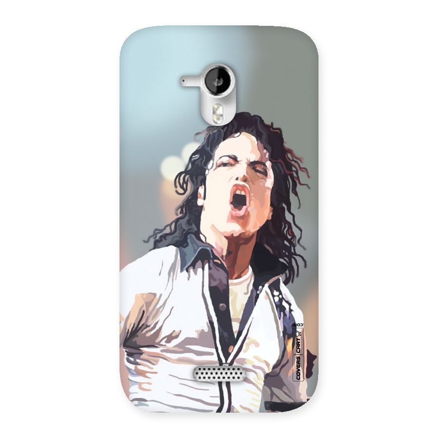 The Legend Michael Jackson Back Case for Micromax Canvas HD A116