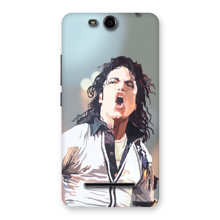 The Legend Michael Jackson Back Case for Micromax Canvas Juice 3 Q392