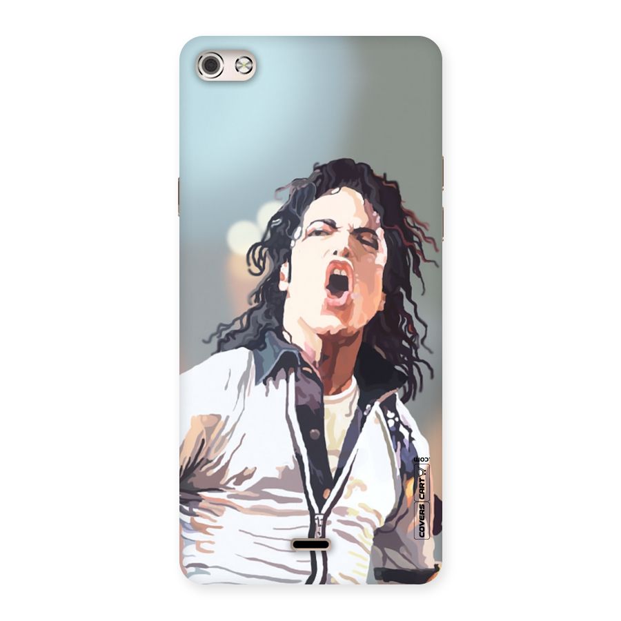 The Legend Michael Jackson Back Case for Micromax Canvas Silver 5