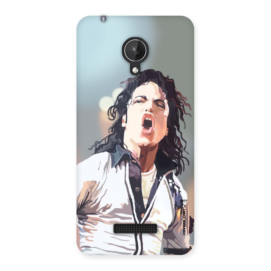 The Legend Michael Jackson Back Case for Micromax Canvas Spark Q380