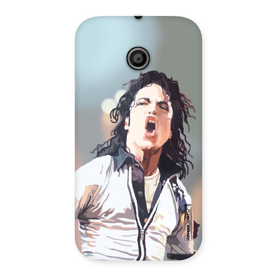 The Legend Michael Jackson Back Case for Moto E