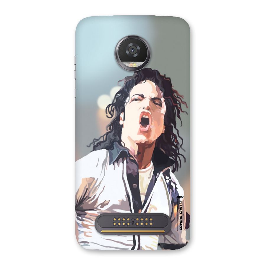 The Legend Michael Jackson Back Case for Moto Z2 Play