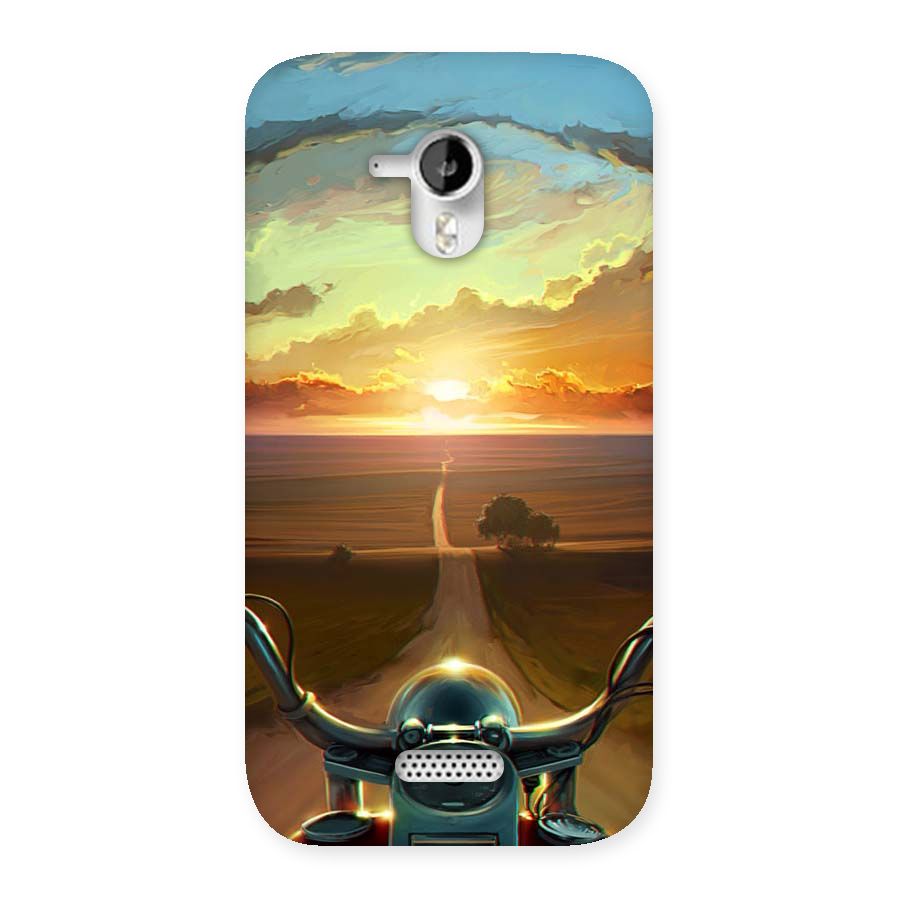 The Long Ride Back Case for Micromax Canvas HD A116