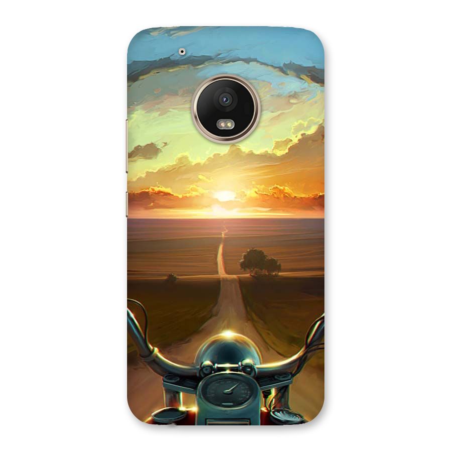 The Long Ride Back Case for Moto G5 Plus