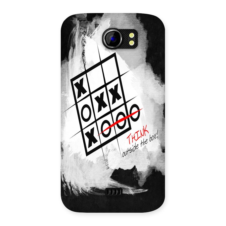 Think Box Back Case for Micromax Canvas 2 A110