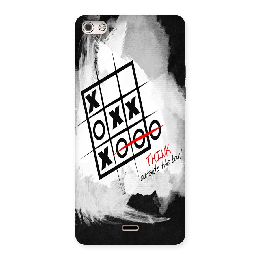 Think Box Back Case for Micromax Canvas Silver 5